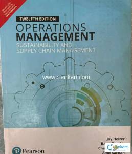 Operation Management,12th Edition, Jay Heizer, Pearson