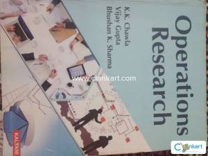 Operation Research by Kalyani publishers