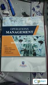 Operation management IUP Publications