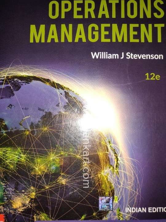 Operation management by william j Stevenson