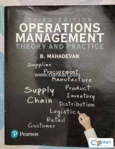 Operations Management Textbook for sale