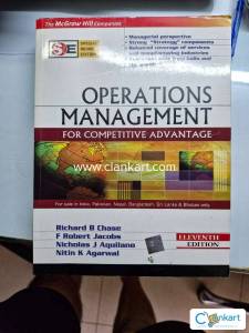 Operations Management for Competitive Advantage for sale