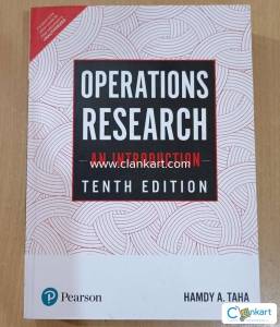 Operations Research: An Introduction 10th Ed By Hamdy A Taha