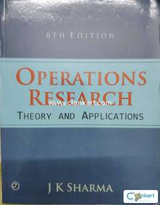 Operations Research (Management science) Textbook for sale