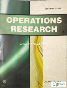 Operations Research (for B.Com., B.Tech., BBA, MBA, MCA)