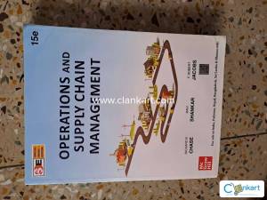 Operations and Supply Chain Management