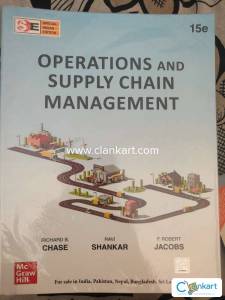 Operations and Supply Chain Management MBA book