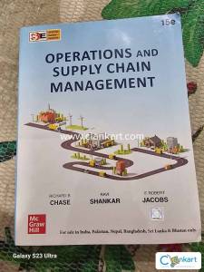 Operations and supply chain management