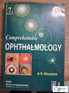 Opthalmology Textbook for MBBS, PG ENTRANCR EXAMS