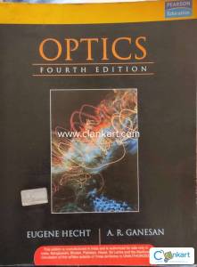Optics by Eugene Hecht