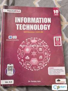 Orange touchpad skill education Code 402 for class 10th