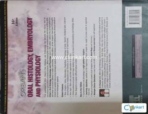 Orban's Oral histology, embryology and physiology- 16th edition