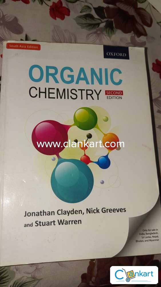 Buy 'Organic Chemistry,2E' Book In Excellent Condition At Clankart.com