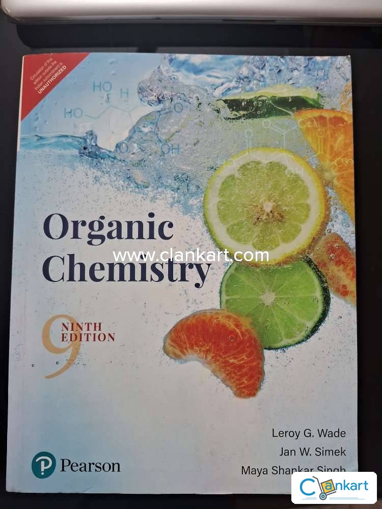 s-l400.jpg Organic Chemistry Textbook ninth edition by Leroy Wade and Jan Simek main image 1