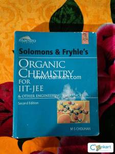 Organic Chemistry for IIT-JEE by Solomon & Fryhle's