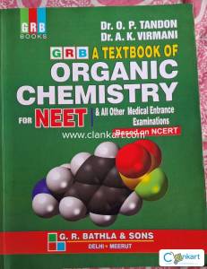 Organic chemistry for NEET by Dr. O. P. Tandon & Dr. A. K. Virmani