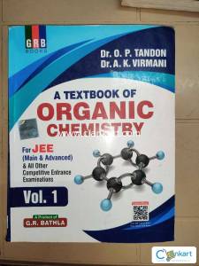 Organic chemistry vol 1 - O.P. Tandon
