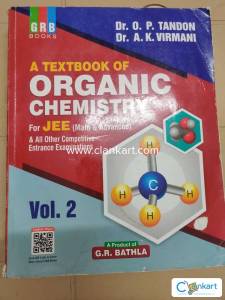 Organic chemistry vol 2 - O.P. Tandon