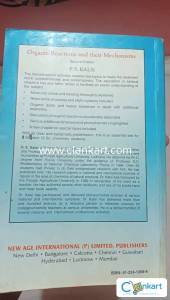 Organic reaction and thier mechanism