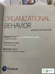 Organisational Behaviour I Stephen P. Robbins I Pearson