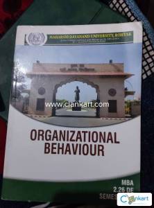Organisational behaviour MBA semester 2