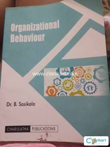 Organisational behaviour by Dr. B. Sasikala Charulatha Publications