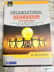 Organisational behaviour for MBA,PGFBM,M.com and other management stud