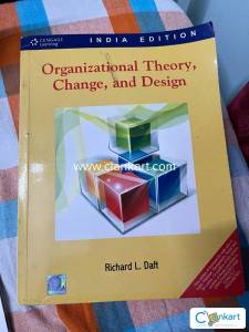 Organizational Theory change and design