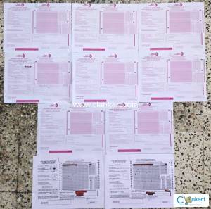 Original Class 10/11/12 OMR Answer Sheets For Board Exams.