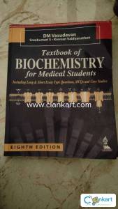Original Textbook of Biochemistry for Medical Students (8th Edition)