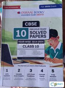 Oshwal PYQ book for class 10