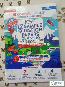 Osswal sample questions paper for class 10 icse English language