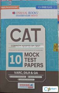 Oswaal 10 Mock Test Paper for CAT