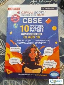 Oswaal 10 Previous Years Solved Papers For Class 10