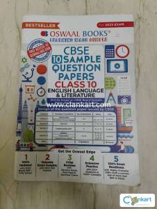 Oswaal 10 Sample Question Papers English L&L Class 10 Cbse