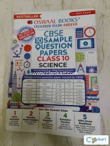 Oswaal 10 Sample Question Papers Science Class 10 Cbse
