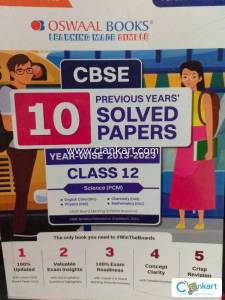 Oswaal 10 Years Previous Year Solved Papers Chapterwise New Edition -2