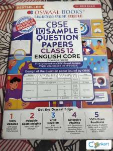 Oswaal 10 sample paper class 12 english
