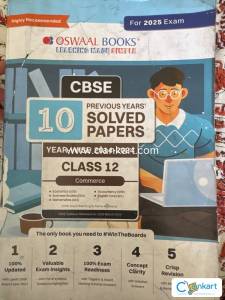 Oswaal 10 years Previous solved paper (2014-2024)