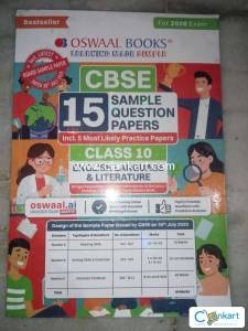 Oswaal 15 sample papers english language and literature