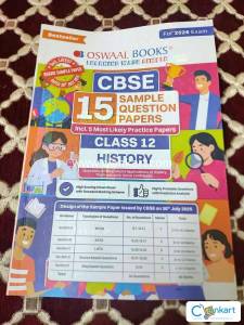 Oswaal 15 sample question paper 2026 (history)