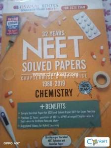 Oswaal 32 years chapter and topic wise chemistry