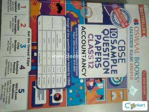 Oswaal Accountancy for Class12