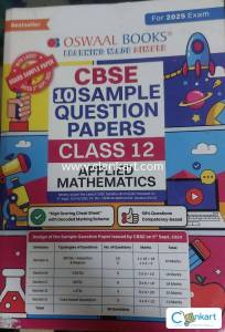 Oswaal Applied Mathematics class 12 cbse