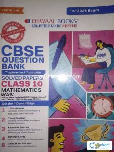 Oswaal Basic Maths Book CBSE CLASS 10th