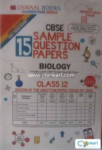 Oswaal Biology sample papers for class 12