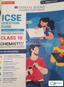 Oswaal Books Class 10 ICSE Chemistry Question Bank 2024