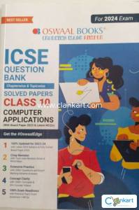 Oswaal Books Class 10 ICSE Computer Applications Question Bank 2024