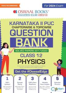 Oswaal Books Class 12th Question Bank Chapter wise Physics 2024