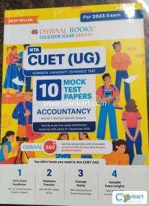 Oswaal Books NTA Cuet (UG)- 10 Mock Test Papers Accountancy
